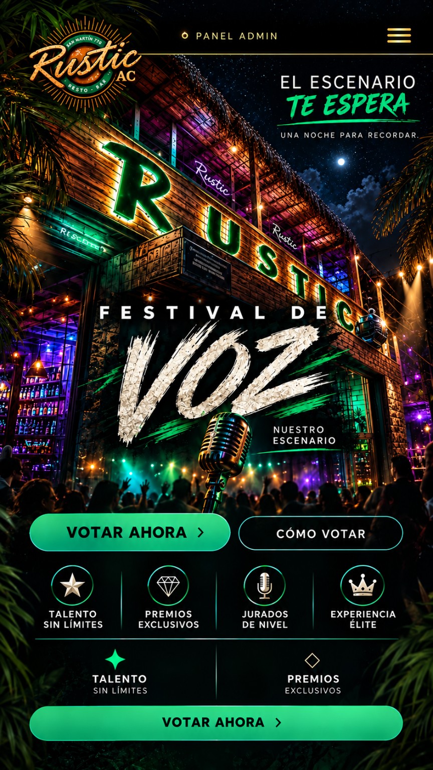 Rustic Festival de Voz